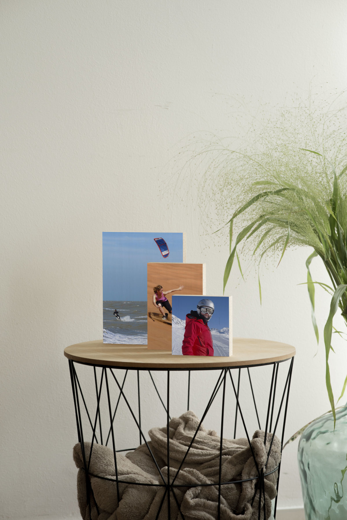 Woodframe ronde tafel